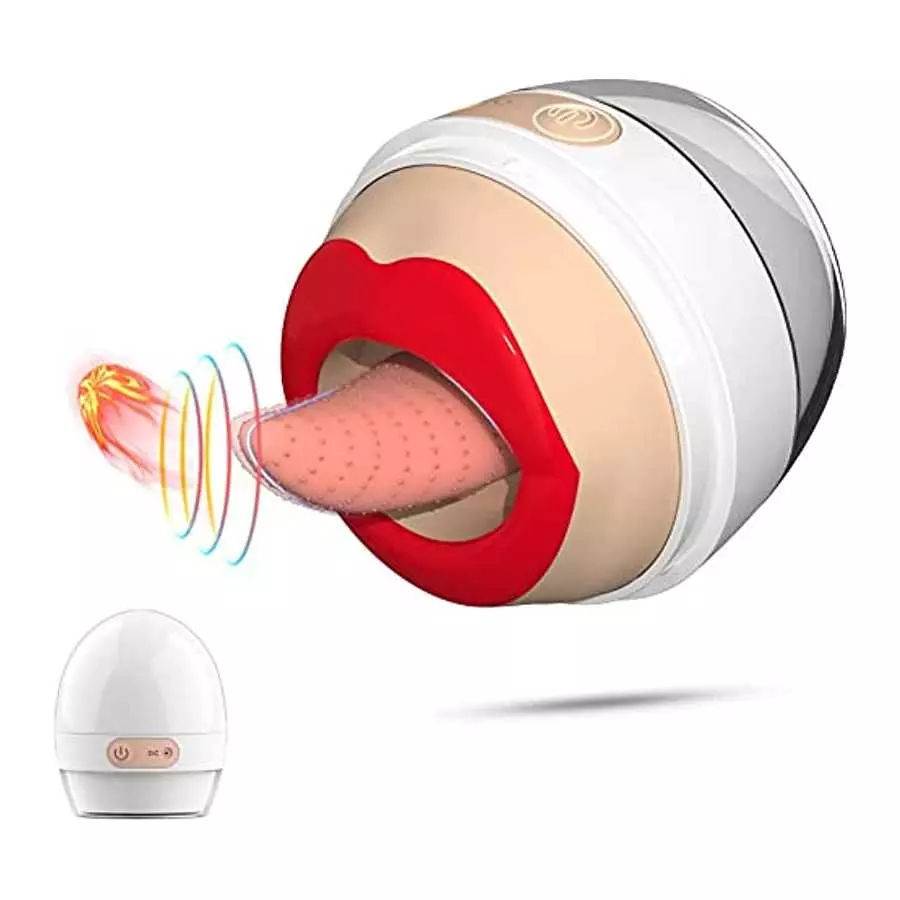 Clitoris Realistic Licking Tongue Vibrator for Women,3-in-1 Licking & Vibration & Heated Nipples Clitoris Stimulator with 10 Rot Clitoris Realistic Licking Tongue Vibrator for Women,3-in-1 Licking & Vibration & Heated Nipples Clitoris Stimulator with 10 Rot