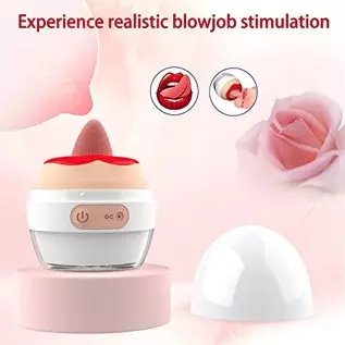 Clitoris Realistic Licking Tongue Vibrator for Women,3-in-1 Licking & Vibration & Heated Nipples Clitoris Stimulator with 10 Rot Clitoris Realistic Licking Tongue Vibrator for Women,3-in-1 Licking & Vibration & Heated Nipples Clitoris Stimulator with 10 Rot