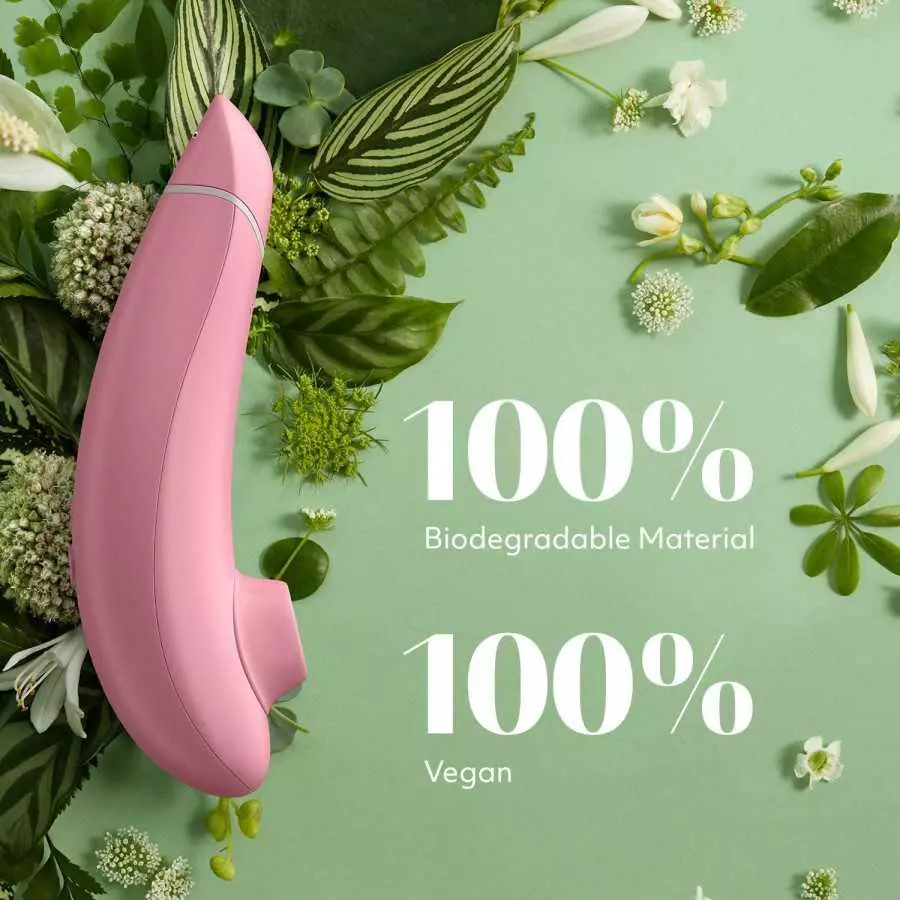 Womanizer Premium Eco Clitoral Sucking Toy 12 Intensity Level Clitoris Suction Massager Clit Sucking Vibrator Sex Toy for Women,