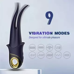 Clitoral Nipple Stimulation Vibrator, Dildo Tongue Licking Vibrator with Nine Vibration Modes Adult Sex Toys, Games for Female C Clitoral Nipple Stimulation Vibrator, Dildo Tongue Licking Vibrator with Nine Vibration Modes Adult Sex Toys, Games for Female C