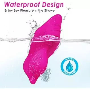 Partner Wireless Remote Control Clitoral Vibrator, Wearable Panty Small Vibrator, Rechargeable Waterproof Portable Vagina Stimul