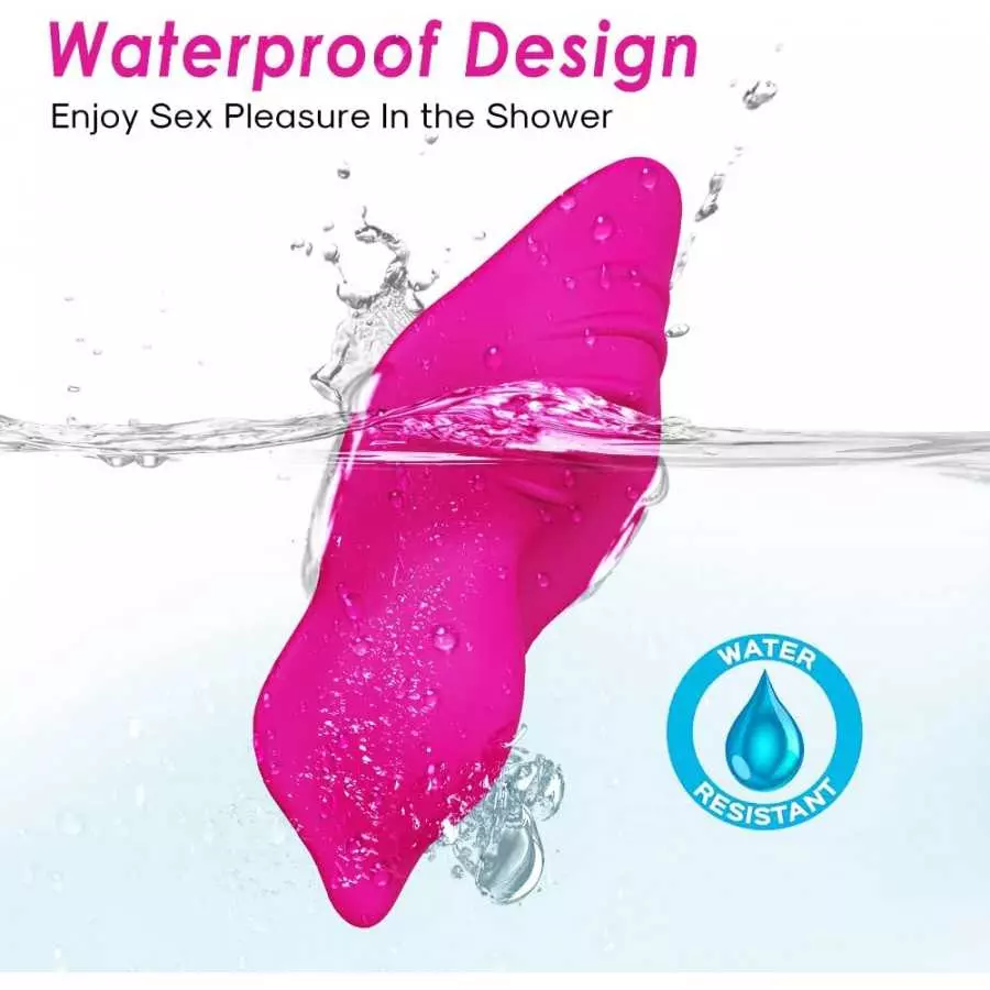 Partner Wireless Remote Control Clitoral Vibrator, Wearable Panty Small Vibrator, Rechargeable Waterproof Portable Vagina Stimul