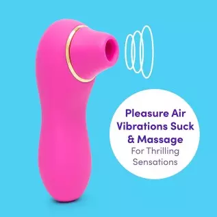 Lovehoney Thrill Pink Suction Stimulator for Women - Ladies Vibrating Toy with Rechargeable Built in Battery Lovehoney Thrill Pink Suction Stimulator for Women - Ladies Vibrating Toy with Rechargeable Built in Battery