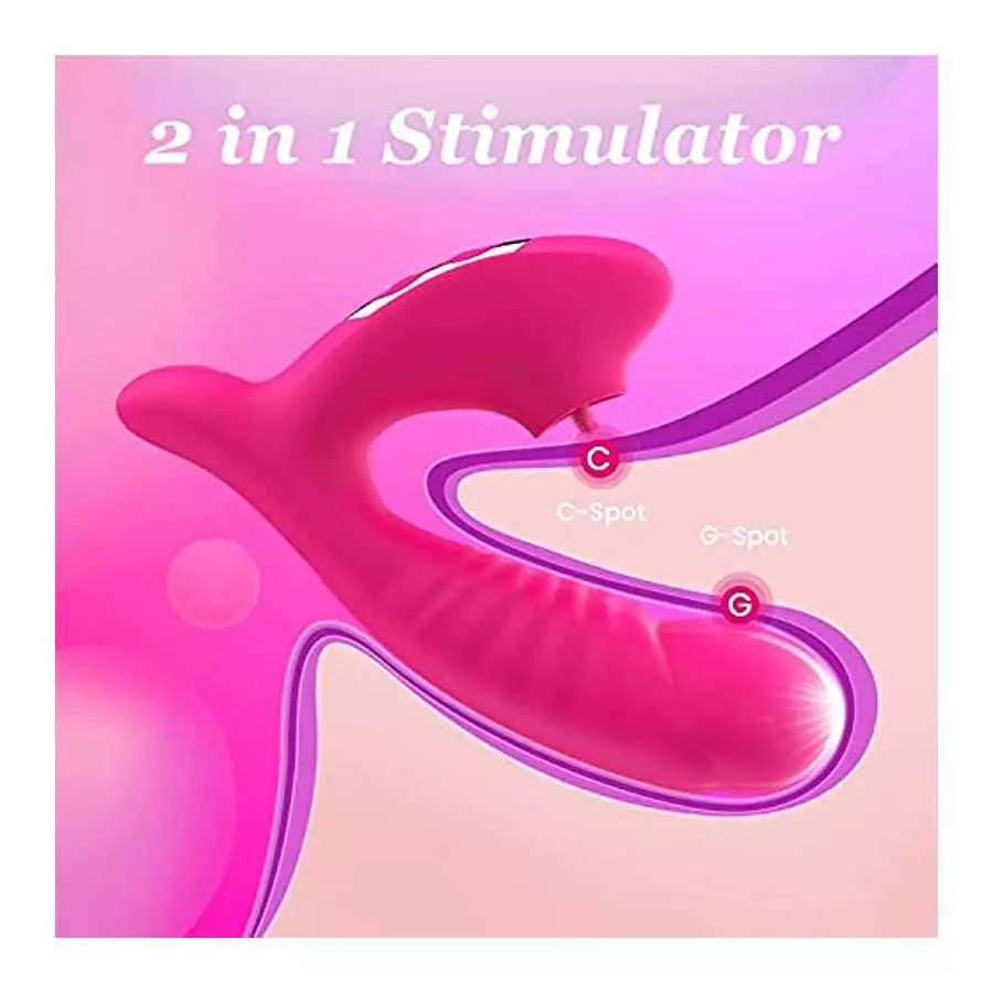 Clitoralis Stimulator for Women G Spot Clit Vibrator Realistic Dildo Silicone Thrusting 10 Vibration Clitoral Nipple Anal Clitor