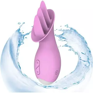 5 Inch Handheld Mini Portable Quiet Vibrating Toys Pleasure for Women Electric Massager Licking Stimulation Waterproof Toys for 