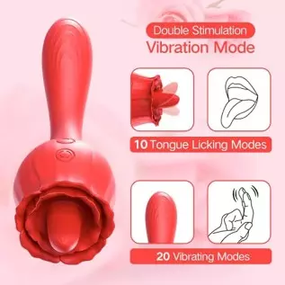 Rose Tongue Vibrator Sex Toys for Women Pleasure, Kiki’s Toy Licking Adult Vibrator Massager Adult Toy with 10 Licking & 20 Vibr Rose Tongue Vibrator Sex Toys for Women Pleasure, Kiki’s Toy Licking Adult Vibrator Massager Adult Toy with 10 Licking & 20 Vibr