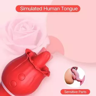 Rose Tongue Vibrator Sex Toys for Women Pleasure, Kiki’s Toy Licking Adult Vibrator Massager Adult Toy with 10 Licking & 20 Vibr Rose Tongue Vibrator Sex Toys for Women Pleasure, Kiki’s Toy Licking Adult Vibrator Massager Adult Toy with 10 Licking & 20 Vibr
