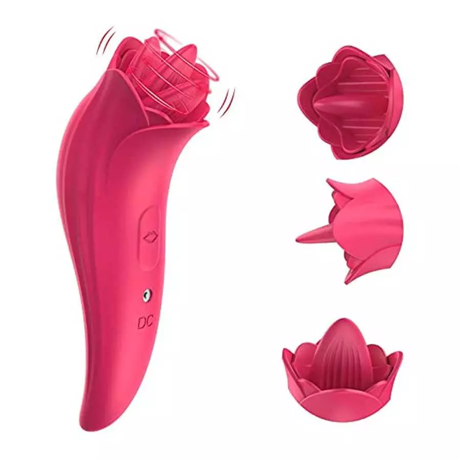Rose Shaped Toy for Woman Clitoral Sex Toys G Spot Vibrator, SUNFOME Tongue Licking Vibrator Adult Sensory Toys Dildo Adult Sex Rose Shaped Toy for Woman Clitoral Sex Toys G Spot Vibrator, SUNFOME Tongue Licking Vibrator Adult Sensory Toys Dildo Adult Sex