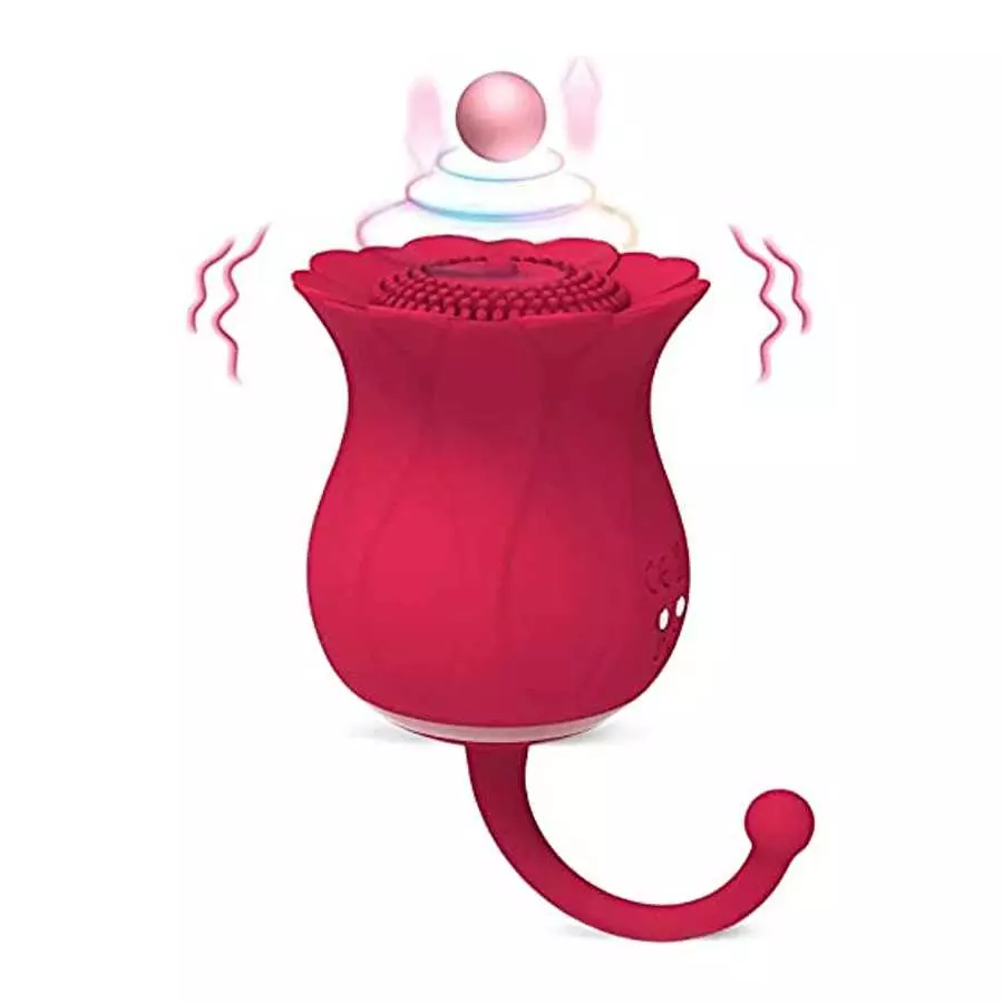 Sex Toy for Womens Rose Toys Clit Vibrator Tongue Sucking Clitoral Vibrater Nipple Stimulator 10 Vibration Rechargeable Clitoris Sex Toy for Womens Rose Toys Clit Vibrator Tongue Sucking Clitoral Vibrater Nipple Stimulator 10 Vibration Rechargeable Clitoris