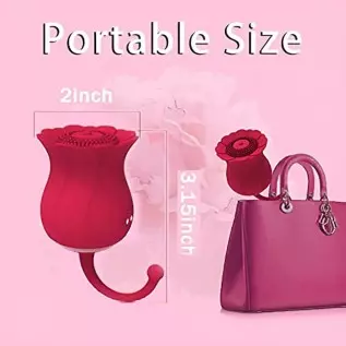 Sex Toy for Womens Rose Toys Clit Vibrator Tongue Sucking Clitoral Vibrater Nipple Stimulator 10 Vibration Rechargeable Clitoris Sex Toy for Womens Rose Toys Clit Vibrator Tongue Sucking Clitoral Vibrater Nipple Stimulator 10 Vibration Rechargeable Clitoris