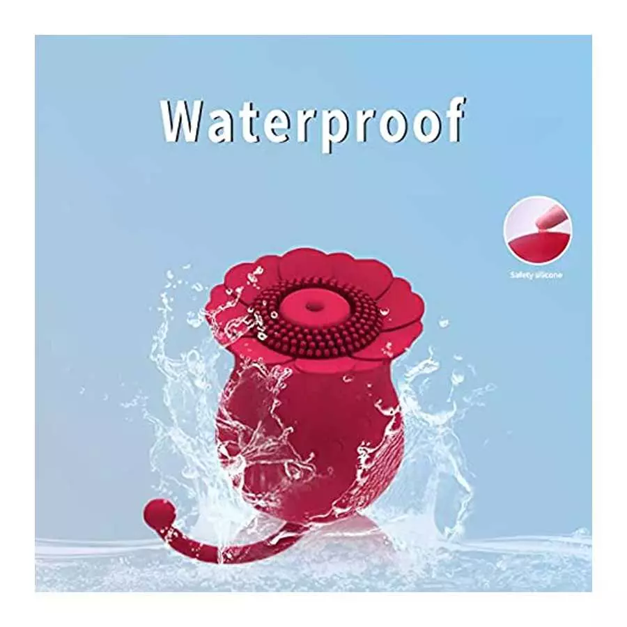 Sex Toy for Womens Rose Toys Clit Vibrator Tongue Sucking Clitoral Vibrater Nipple Stimulator 10 Vibration Rechargeable Clitoris