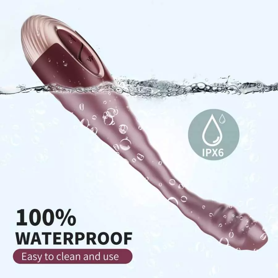 G Spot Clitoral Vibrator, Quick Orgasm Finger Vibe with 7 Vibrations & 2 Heating Modes for Nipple Vagina Tits Clits Clitoris Ana