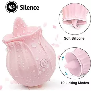 Rose Sex Toy for Women Sex - Upgrade Rose Sex Stimulator for Women with 10 Tongue Licking Modes Vibrator Adult Sex Toys for Coup Rose Sex Toy for Women Sex - Upgrade Rose Sex Stimulator for Women with 10 Tongue Licking Modes Vibrator Adult Sex Toys for Coup