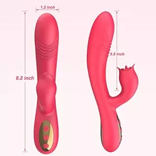 Thrusting Rabbit G Spot Vibrators Sex Toys for Woman with 10 Thrusting Modes 10 Vibration Modes Triple Stimulator Waterproof Rec Thrusting Rabbit G Spot Vibrators Sex Toys for Woman with 10 Thrusting Modes 10 Vibration Modes Triple Stimulator Waterproof Rec