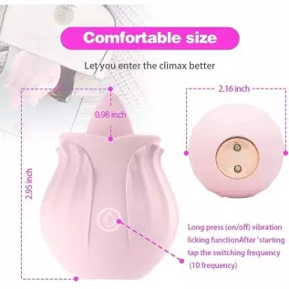 Dual Head Sex Tongue for Licking and Sucking, Rose Toy for Women, Clitorals Stimulator, Electric Women Relaxing Toy, Woman Sucti Dual Head Sex Tongue for Licking and Sucking, Rose Toy for Women, Clitorals Stimulator, Electric Women Relaxing Toy, Woman Sucti