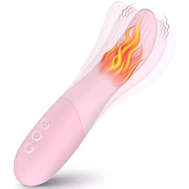 Clitoris Tongue Licking Vibrator, XINBALE G-spot Nipple Stimulator wiht 10 Vibration Modes Heating Soft Dildo Vibrators USB Rech Clitoris Tongue Licking Vibrator, XINBALE G-spot Nipple Stimulator wiht 10 Vibration Modes Heating Soft Dildo Vibrators USB Rech