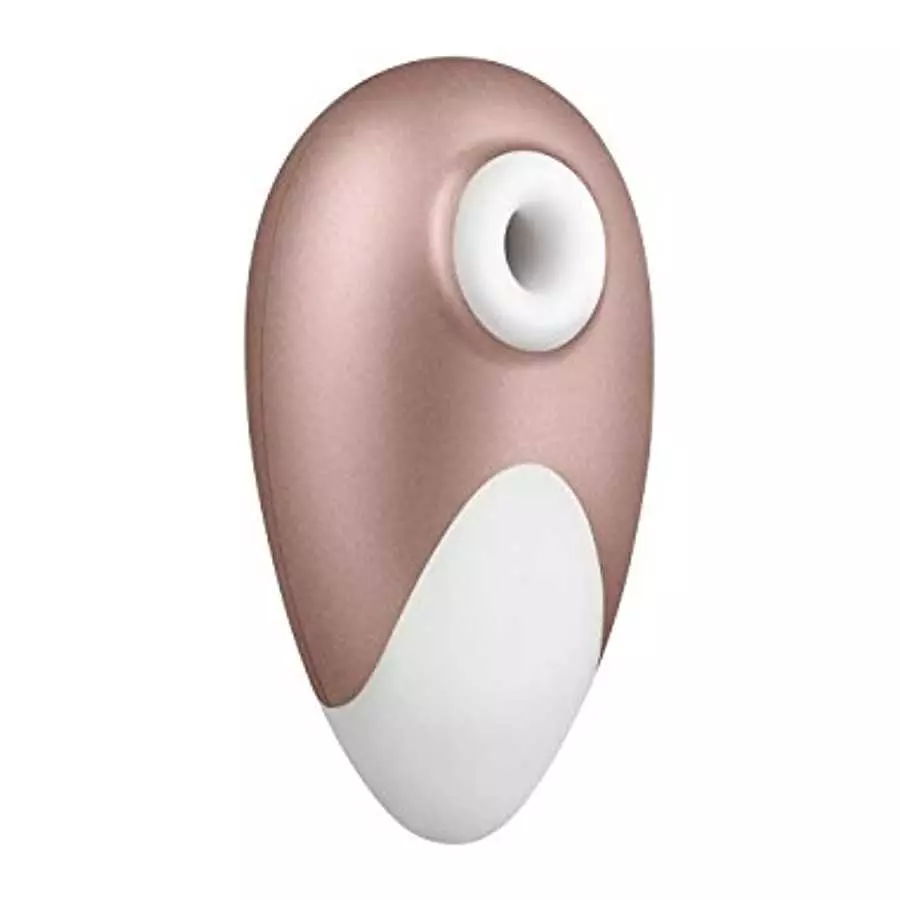 Satisfyer Deluxe Air-Pulse Clitoris Stimulator - Non-Contact Clitoral Sucking Pressure-Wave Technology, Waterproof, Rechargeable Satisfyer Deluxe Air-Pulse Clitoris Stimulator - Non-Contact Clitoral Sucking Pressure-Wave Technology, Waterproof, Rechargeable