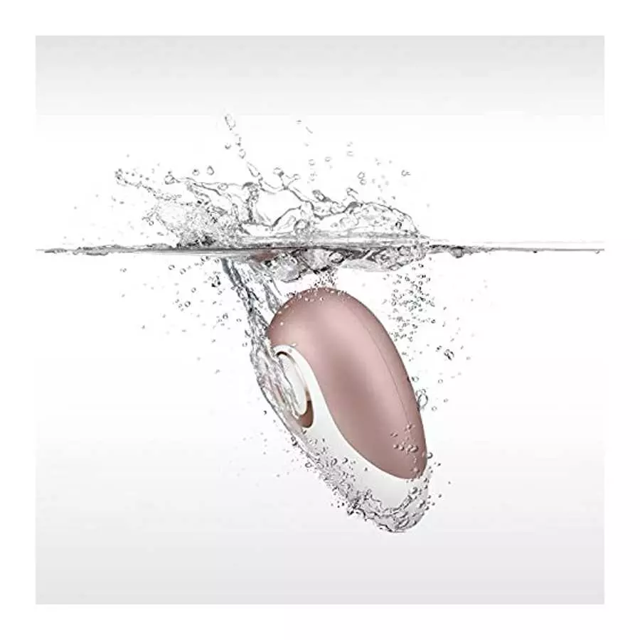 Satisfyer Deluxe Air-Pulse Clitoris Stimulator - Non-Contact Clitoral Sucking Pressure-Wave Technology, Waterproof, Rechargeable