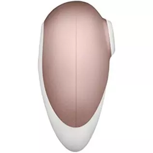 Satisfyer Deluxe Air-Pulse Clitoris Stimulator - Non-Contact Clitoral Sucking Pressure-Wave Technology, Waterproof, Rechargeable Satisfyer Deluxe Air-Pulse Clitoris Stimulator - Non-Contact Clitoral Sucking Pressure-Wave Technology, Waterproof, Rechargeable