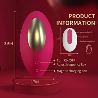 Wearable Clitoral G Spot Vibrator for Women, Rose Toy for Woman with 9 Vibrating Modes, Nipples Clitoral Stimulator Sex Toys wit Wearable Clitoral G Spot Vibrator for Women, Rose Toy for Woman with 9 Vibrating Modes, Nipples Clitoral Stimulator Sex Toys wit