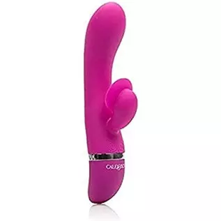 CalExotics Foreplay Frenzy Climaxer – Waterproof Silicone Vibrator - Adult Sex Toys for Couples - 12-Function Rabbit Clitoral G 