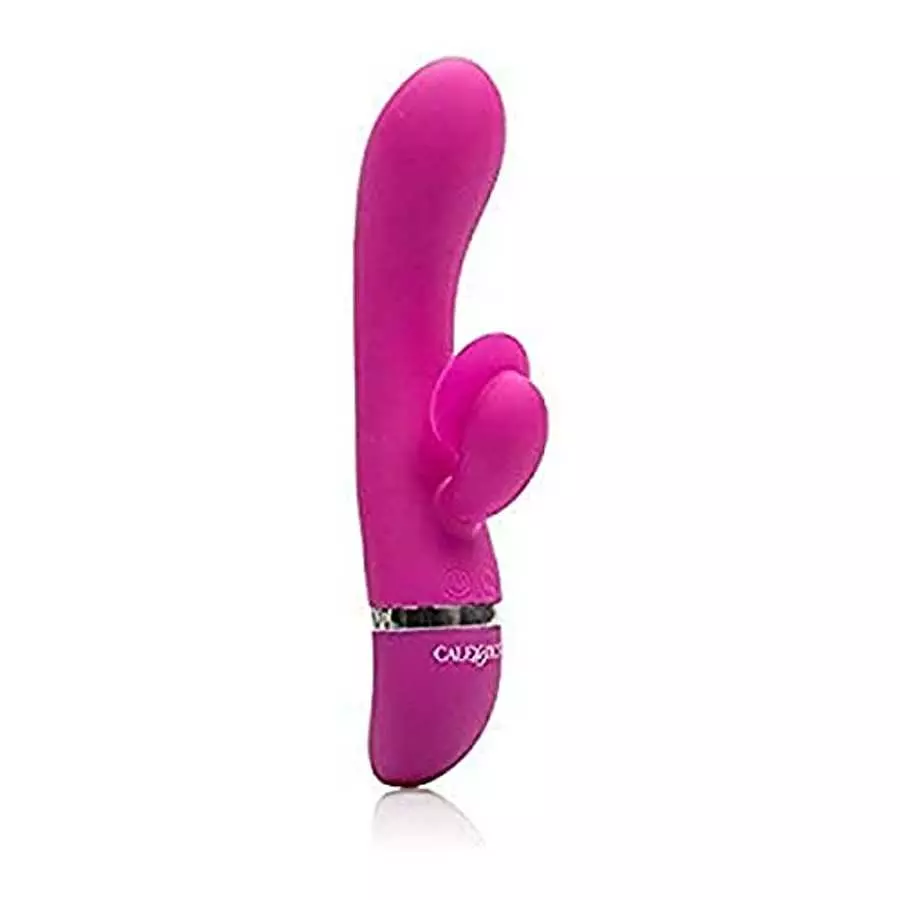 CalExotics Foreplay Frenzy Climaxer – Waterproof Silicone Vibrator - Adult Sex Toys for Couples - 12-Function Rabbit Clitoral G CalExotics Foreplay Frenzy Climaxer – Waterproof Silicone Vibrator - Adult Sex Toys for Couples - 12-Function Rabbit Clitoral G
