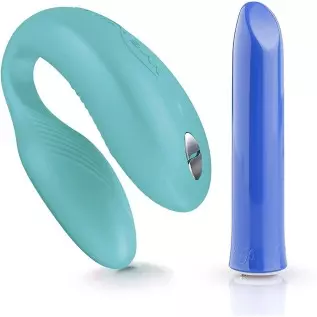 We-Vibe Anniversary Collection Sex Toys for Couples - Sync Couples Vibrator & Tango Clitoral Stimulator - G-spot and Clitoris St