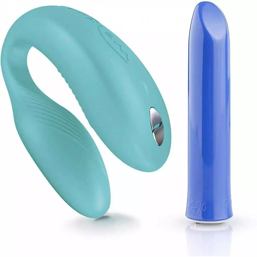 We-Vibe Anniversary Collection Sex Toys for Couples - Sync Couples Vibrator & Tango Clitoral Stimulator - G-spot and Clitoris St We-Vibe Anniversary Collection Sex Toys for Couples - Sync Couples Vibrator & Tango Clitoral Stimulator - G-spot and Clitoris St