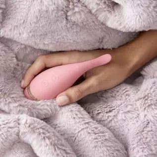 The Adventurer Air Pressure Vibrator | Rechargeable & Shower-Friendly | Made with Velvet Soft Silicone | 5 Air Sensations & 10 V