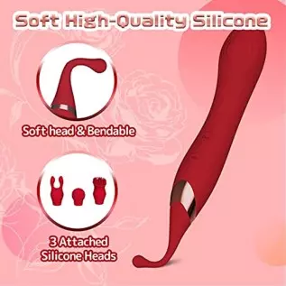 High Frequency Clitoral Vibrator G Spot Stimulator with Double-Sided Flapping, 2 in 1 Powerful Vibrating & Hitting Clit Nipple M High Frequency Clitoral Vibrator G Spot Stimulator with Double-Sided Flapping, 2 in 1 Powerful Vibrating & Hitting Clit Nipple M
