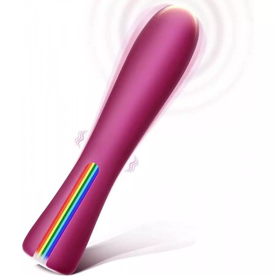 G Spot Dildo Vibrator - MOOLIGIRL Vibrating Wand Clitoral Vibrator with 11 Vibration Modes, Rose Sex Personal Massager Clitoral G Spot Dildo Vibrator - MOOLIGIRL Vibrating Wand Clitoral Vibrator with 11 Vibration Modes, Rose Sex Personal Massager Clitoral