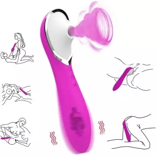 Sucking Vibrator for Women with 10 Intense Suction and 10 Speed Vibration Rechargeable Clit Sucker Nipple Stimulator Sex Toys fo Sucking Vibrator for Women with 10 Intense Suction and 10 Speed Vibration Rechargeable Clit Sucker Nipple Stimulator Sex Toys fo