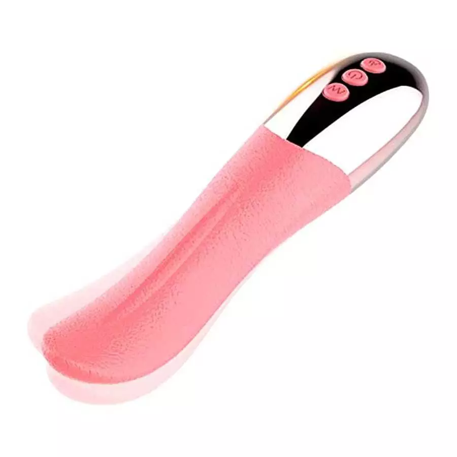 Realistic Clitoral Tongue Licking G Spot Vibrators Adult Sex Toys for Women, 10 Vibration Modes Vaginal Nipples Stimulator with 