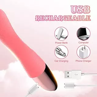 Realistic Clitoral Tongue Licking G Spot Vibrators Adult Sex Toys for Women, 10 Vibration Modes Vaginal Nipples Stimulator with 