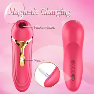 Clitoral Sucking,Women Vibrator Sex Toys,Clit Nipple Stimulation with 3 Pulse Pure Suction Intensity,G spot Dildo Vibrator Rose Clitoral Sucking,Women Vibrator Sex Toys,Clit Nipple Stimulation with 3 Pulse Pure Suction Intensity,G spot Dildo Vibrator Rose