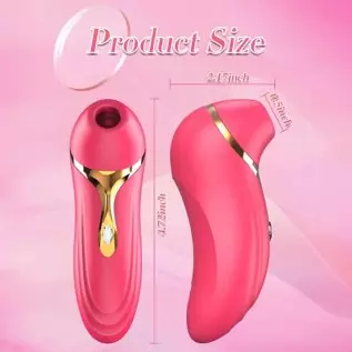 Clitoral Sucking,Women Vibrator Sex Toys,Clit Nipple Stimulation with 3 Pulse Pure Suction Intensity,G spot Dildo Vibrator Rose Clitoral Sucking,Women Vibrator Sex Toys,Clit Nipple Stimulation with 3 Pulse Pure Suction Intensity,G spot Dildo Vibrator Rose