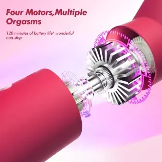 Rose Toy Vibrator for Women, Nipple Clitoral Stimulator Rose Toy, Thrusting Dildo Tongue Licking Vibrator with 9 Modes, Clitoris Rose Toy Vibrator for Women, Nipple Clitoral Stimulator Rose Toy, Thrusting Dildo Tongue Licking Vibrator with 9 Modes, Clitoris