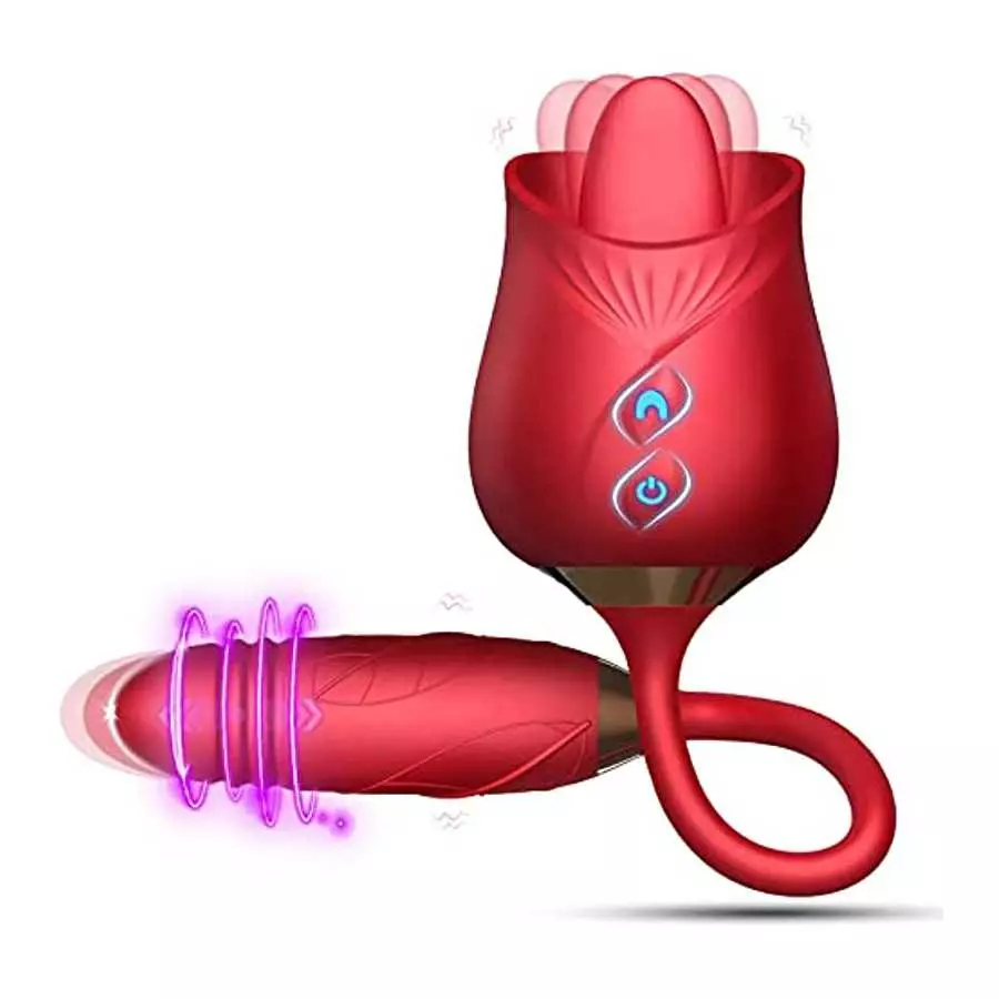 Rose Sex Stimulator for Women, Rose Toys Woman Sex Thrusting and Licking, Rose Adult Sex Toys Games Clitoral Tongue Thrusting G Rose Sex Stimulator for Women, Rose Toys Woman Sex Thrusting and Licking, Rose Adult Sex Toys Games Clitoral Tongue Thrusting G