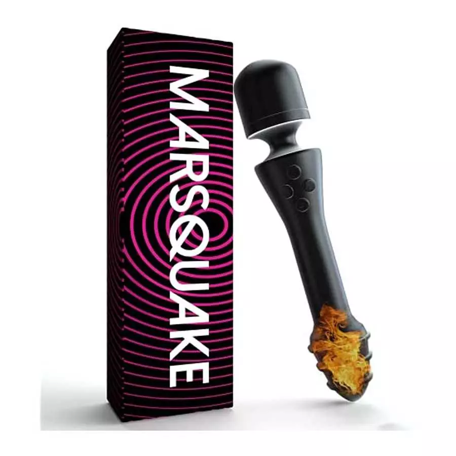 Marsquake Wand Vibrator Adult Sensory Toys Women - Heated Dual Heads - Powerful Cordless Dildos - Sex Toys Accessories for Women