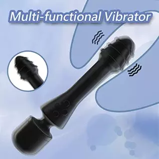 Marsquake Wand Vibrator Adult Sensory Toys Women - Heated Dual Heads - Powerful Cordless Dildos - Sex Toys Accessories for Women