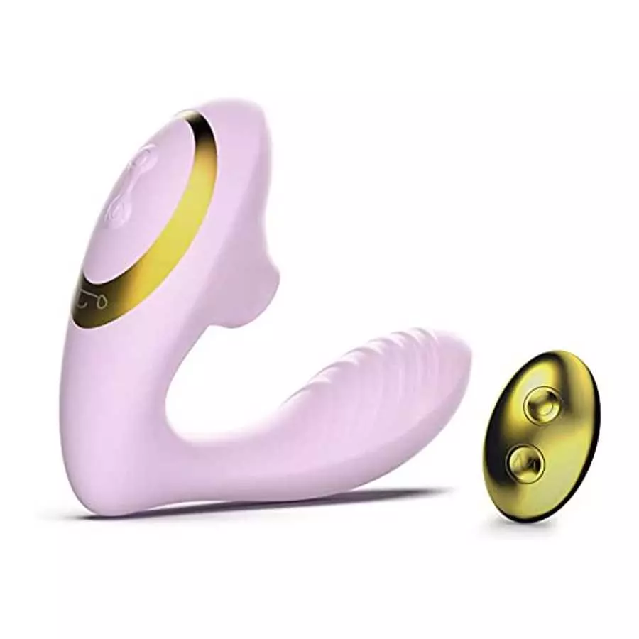Tracy's Dog Clitoral Sucking Vibrator for Clit G Spot Stimulation, Adult Sex Toys with Remote Control for Women and Couple, Vibr