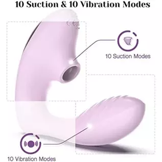 Tracy's Dog Clitoral Sucking Vibrator for Clit G Spot Stimulation, Adult Sex Toys with Remote Control for Women and Couple, Vibr