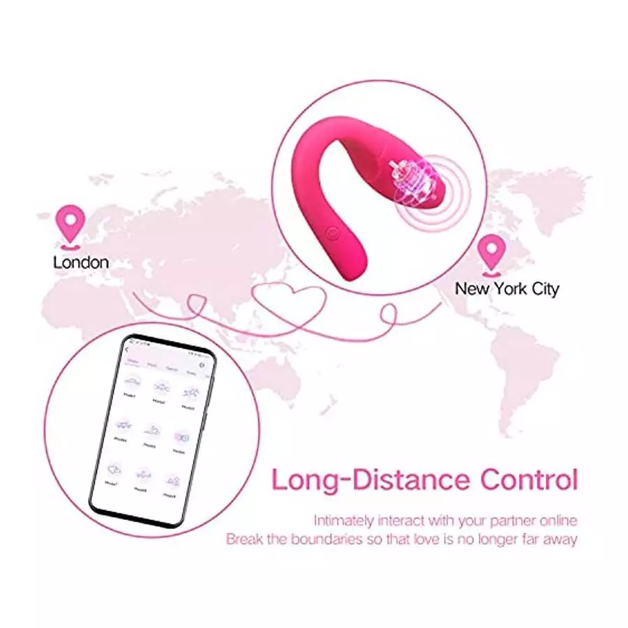 G Spot Vibrator with APP Remote Control Sex Toys for Couples, Gephonsi Clit Vibrators Vaginal Massager Sex Toy for Women Pleasur