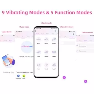 G Spot Vibrator with APP Remote Control Sex Toys for Couples, Gephonsi Clit Vibrators Vaginal Massager Sex Toy for Women Pleasur