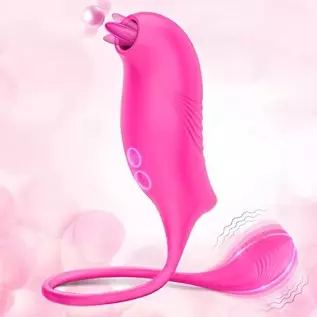 Adult Toys Sex Toys for Women - Clitoral Vibrator G-Spot Vibrator with Vibrating Anal Butt Plug, 2 in 1 Personal Massager with 9