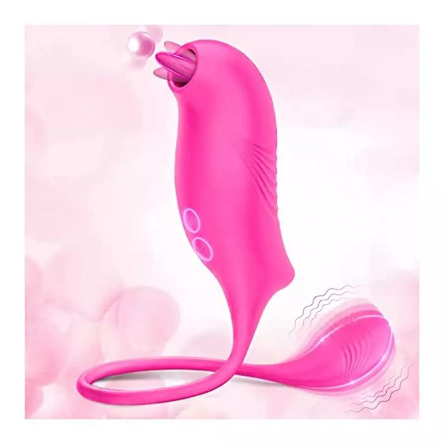 Adult Toys Sex Toys for Women - Clitoral Vibrator G-Spot Vibrator with Vibrating Anal Butt Plug, 2 in 1 Personal Massager with 9