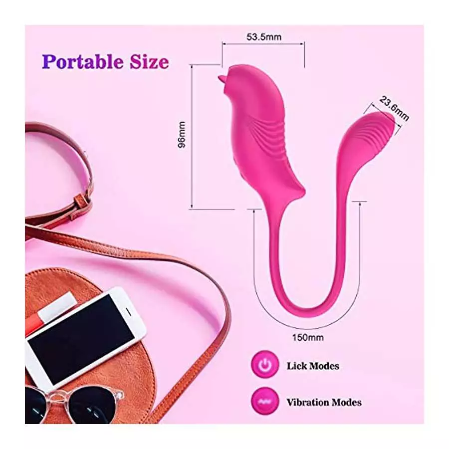 Adult Toys Sex Toys for Women - Clitoral Vibrator G-Spot Vibrator with Vibrating Anal Butt Plug, 2 in 1 Personal Massager with 9