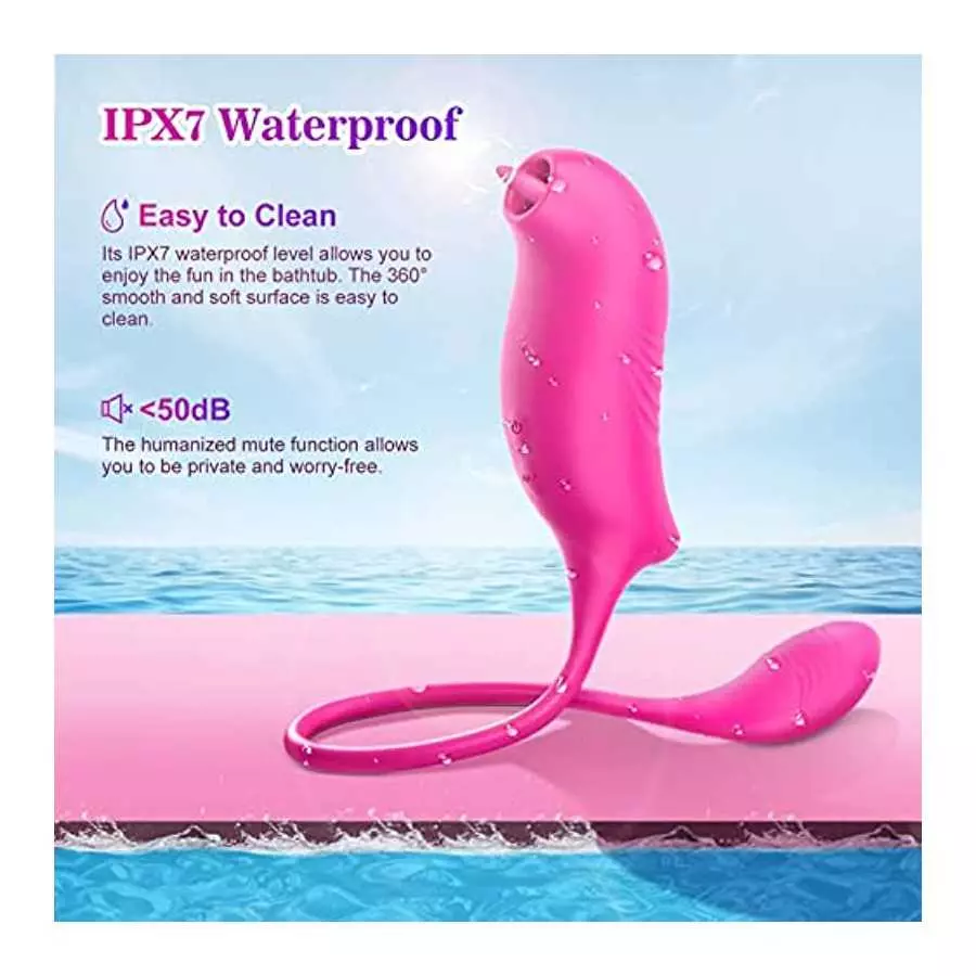 Adult Toys Sex Toys for Women - Clitoral Vibrator G-Spot Vibrator with Vibrating Anal Butt Plug, 2 in 1 Personal Massager with 9