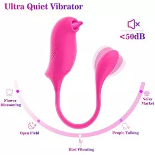 Adult Toys Sex Toys for Women - Clitoral Vibrator G-Spot Vibrator with Vibrating Anal Butt Plug, 2 in 1 Personal Massager with 9