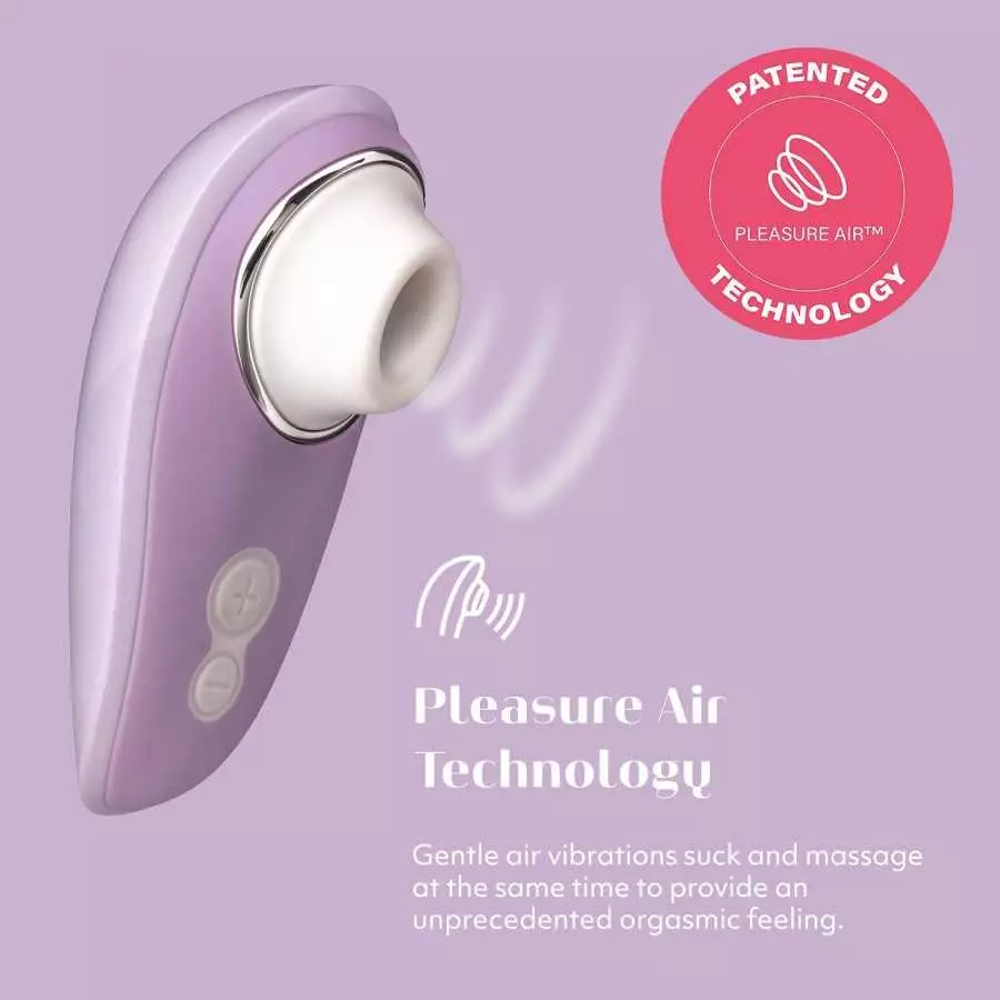 Womanizer Liberty Clitoral Sucking Vibrator Clit Sucking Toy for Women, Pink Rose